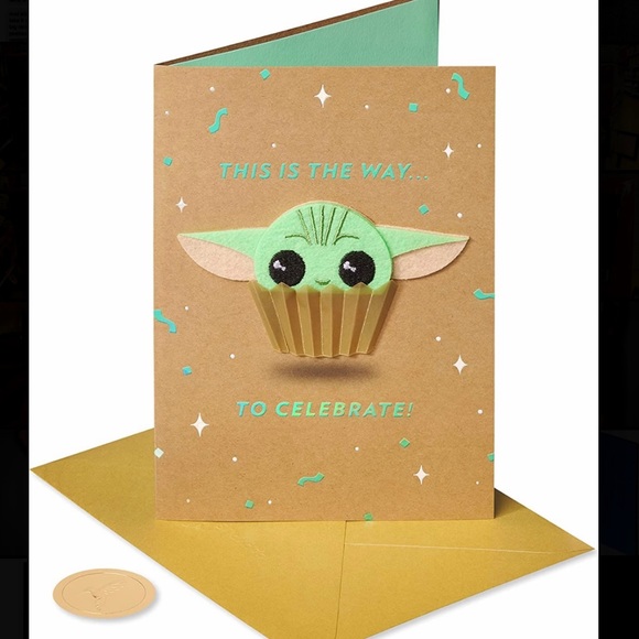 Set of 4 Star Wars for Papyrus Birthday Cards! Brand New in Original Packaging! - Picture 10 of 15